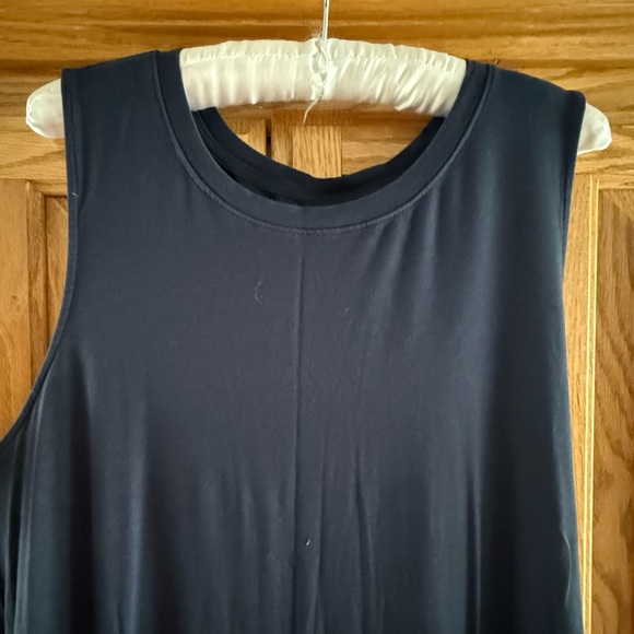 Sleeveless Beach Coverup Dress with Pockets - Picture 3 of 4